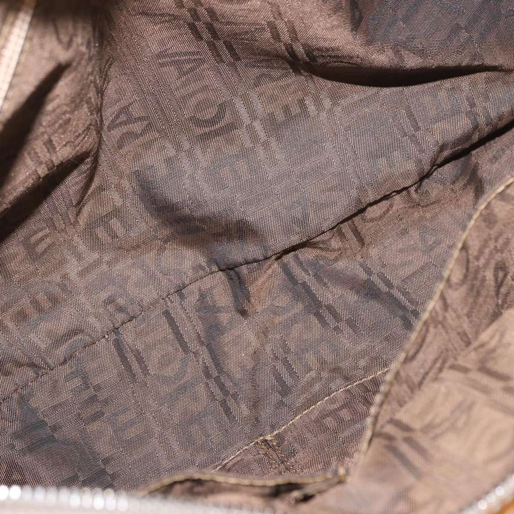 Salvatore Ferragamo Gancini handbag Green Suede Good condition - Box View