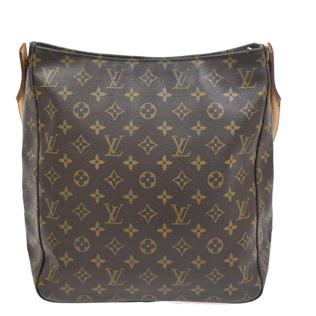 Louis Vuitton Looping Handbag Brown Canvas Good condition - Back View