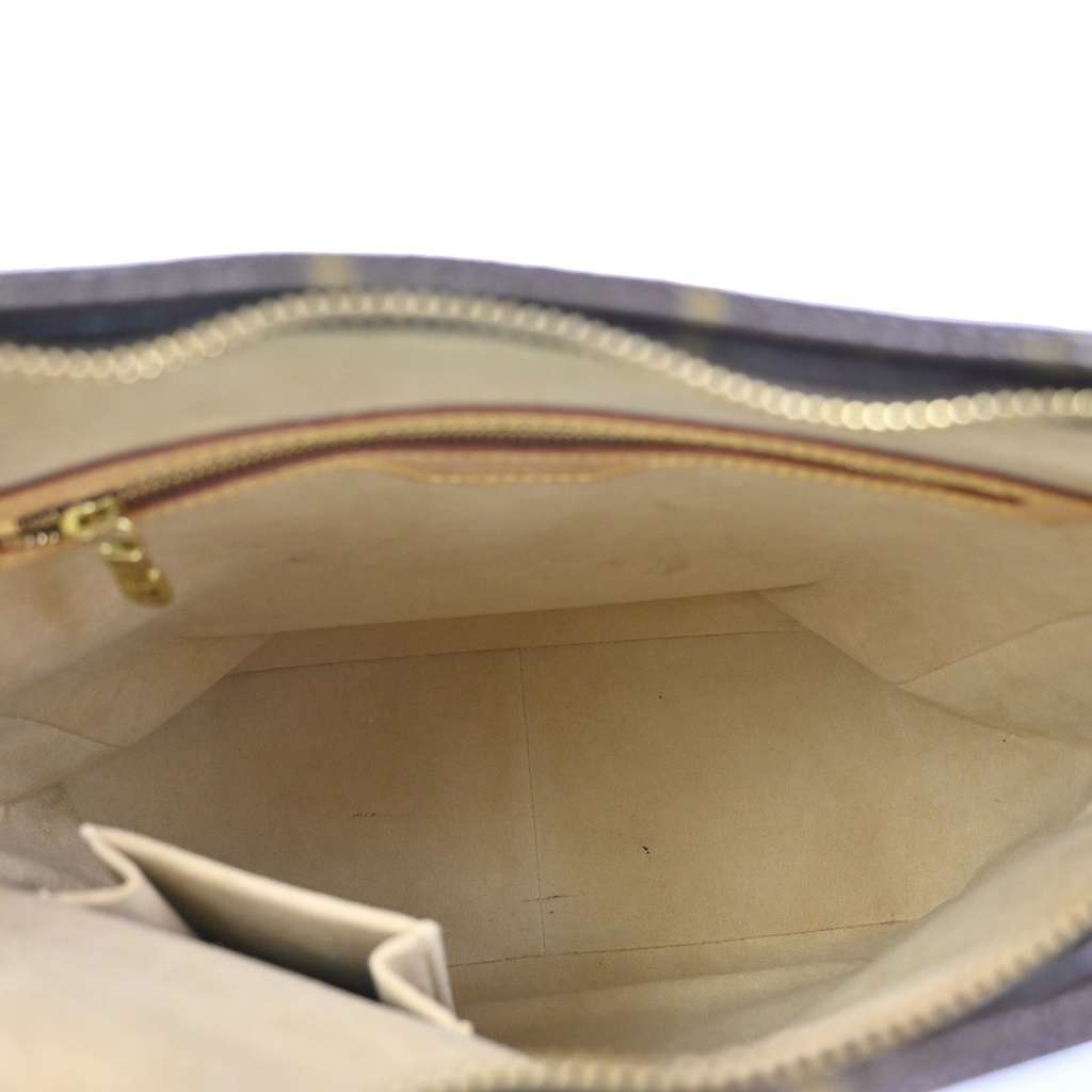 Louis Vuitton Looping Handbag Brown Canvas Good condition - Box View