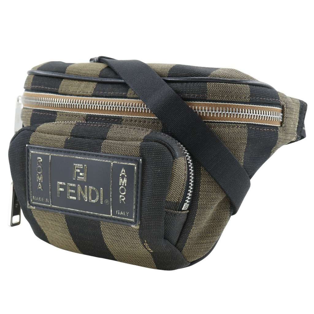 Fendi Front Pocket Waist Bag Brown Good condition - Inside View