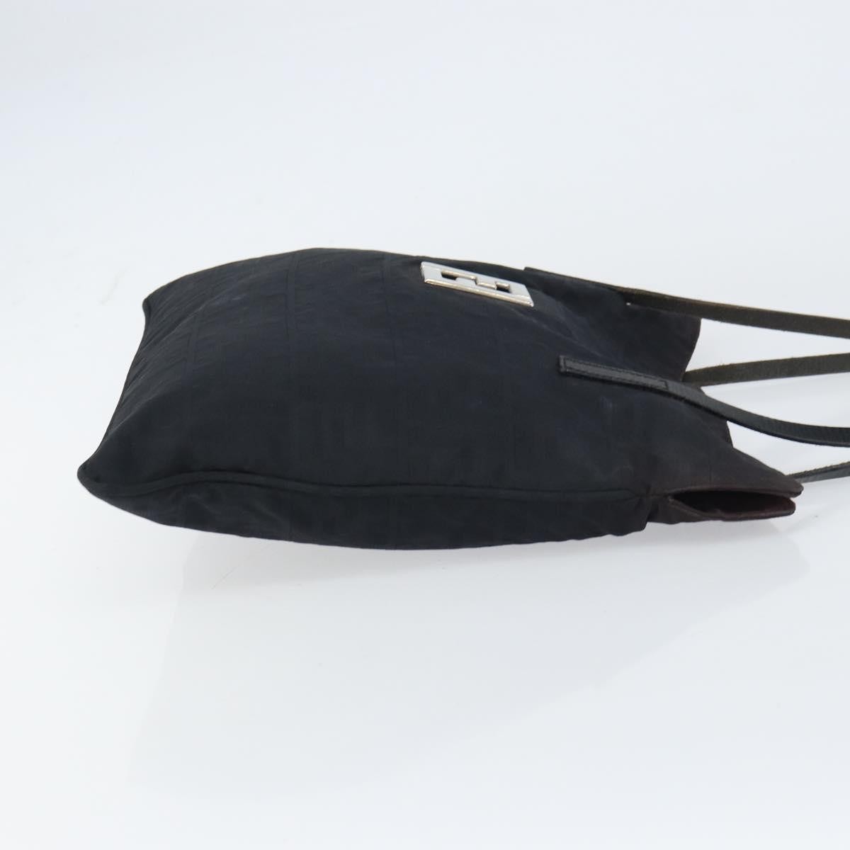 Fendi Zucca Tote bag Black Canvas Fair condition - Inside View