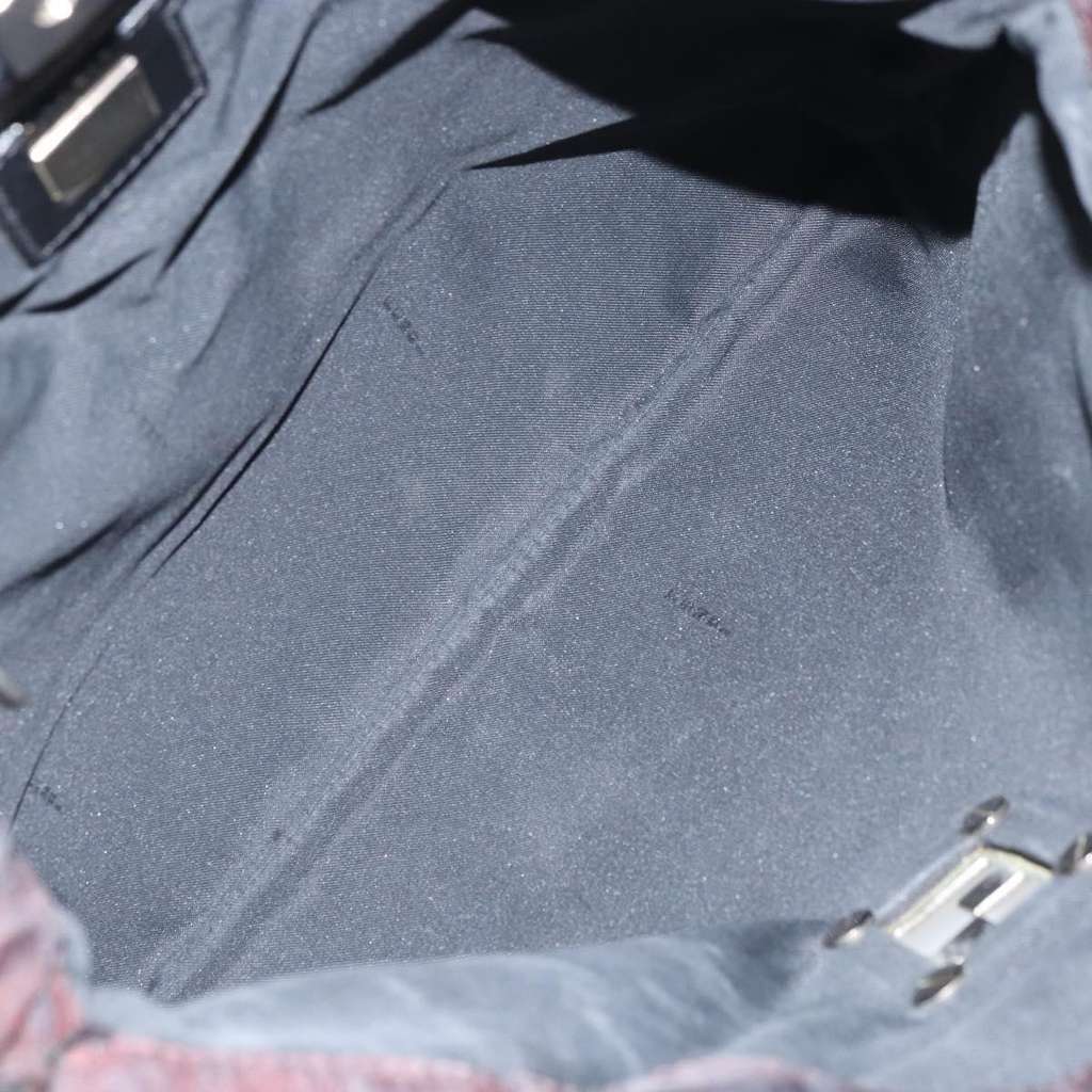 Fendi Zucca Tote bag Black Canvas Fair condition - Box View