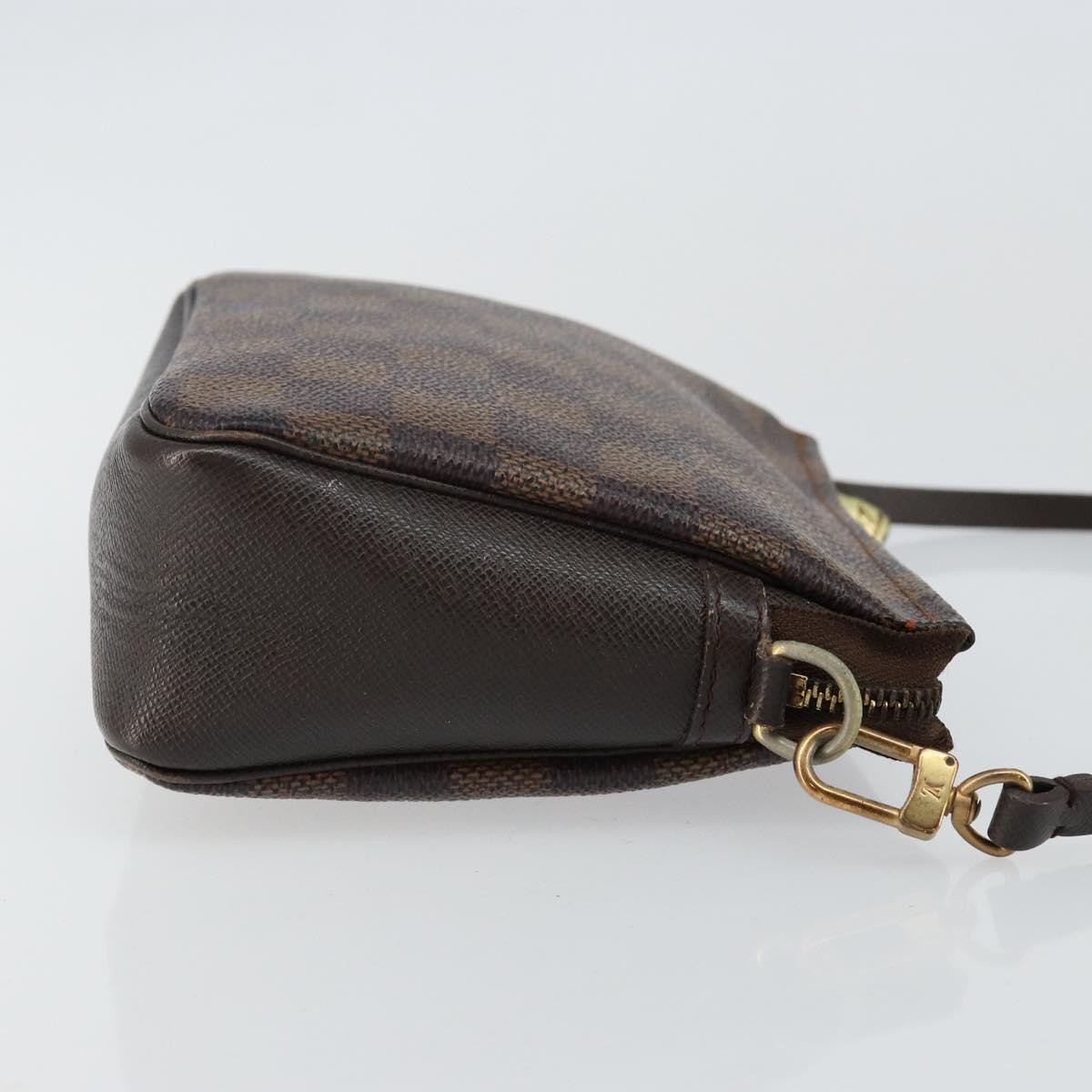 Louis Vuitton Trousse Make Up Bag Brown Canvas Good condition - Inside View