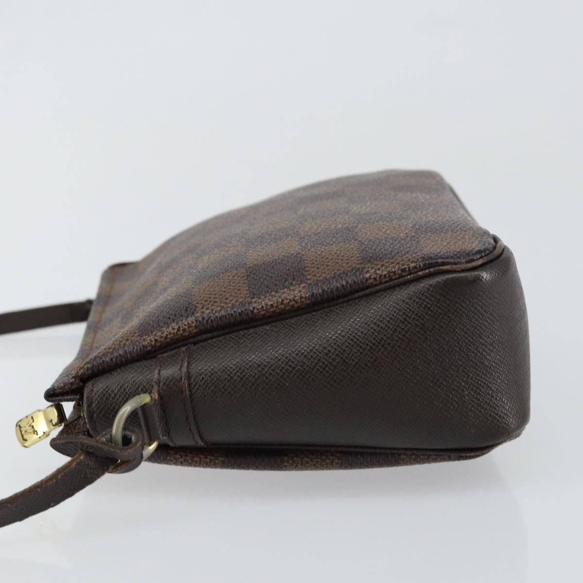 Louis Vuitton Trousse Make Up Bag Brown Canvas Good condition - Model View