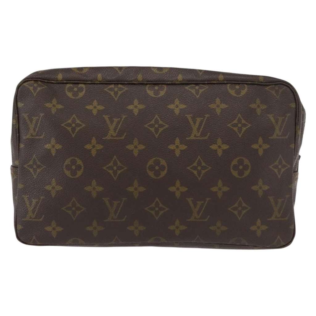 Louis Vuitton Trousse Toilette Brown Canvas Good condition - Back View