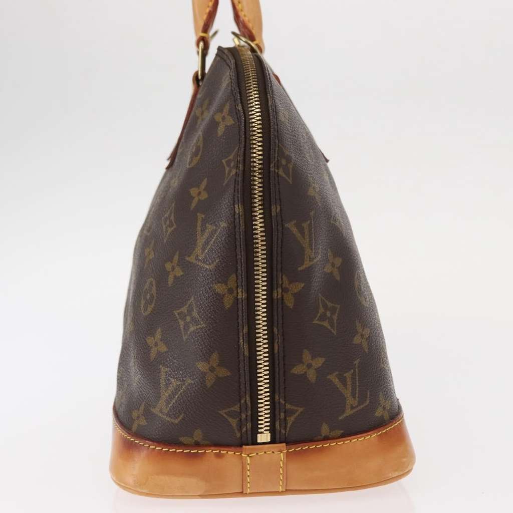 Louis Vuitton Alma Handbag Brown Canvas Good condition - Model View