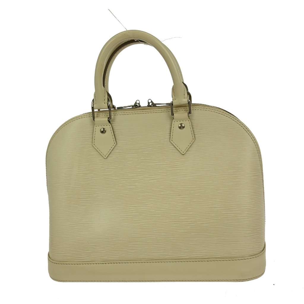 Louis Vuitton Alma Handbag Beige Leather Good condition - Back View