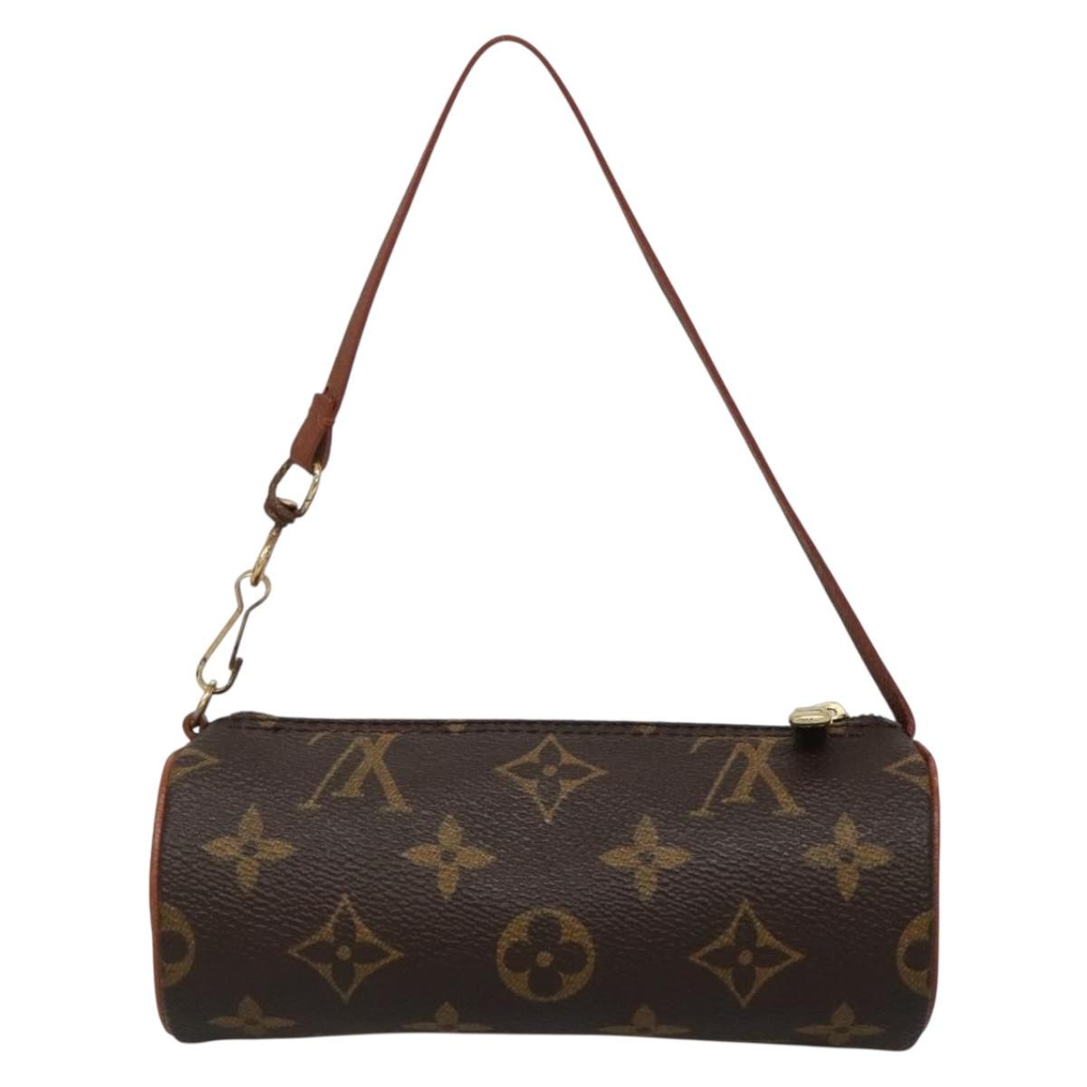 Louis Vuitton Papillon Pochette Brown Canvas Good condition - Back View