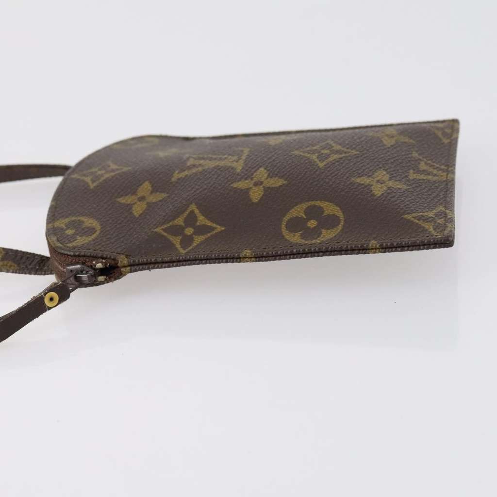 Louis Vuitton Pochette Secret Brown Canvas Good condition - Model View