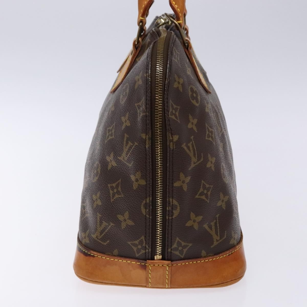 Louis Vuitton Alma Handbag Brown Canvas Fair condition - Inside View