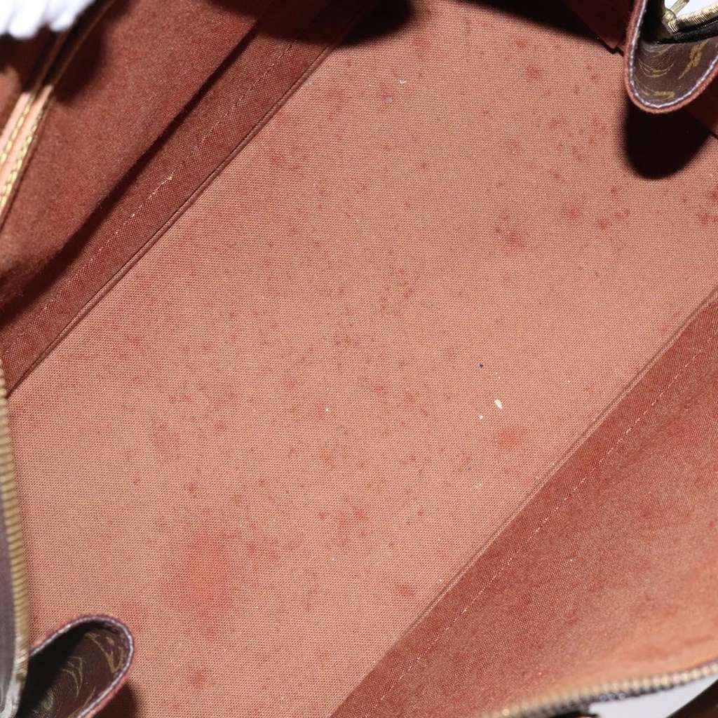 Louis Vuitton Alma Handbag Brown Canvas Fair condition - Box View