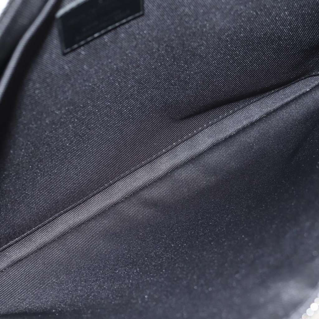 Louis Vuitton Pochette A4 Black Leather Good condition - Box View