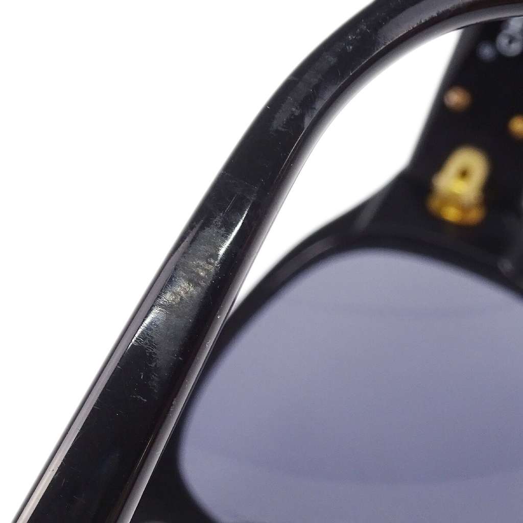 Chanel CHANEL Logo Sunglasses Eye Wear Black Plastic Good condition - Box View