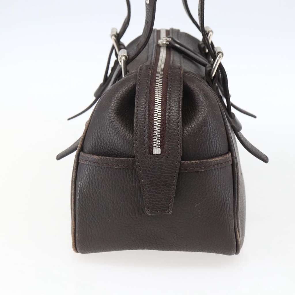 Burberry Vintage Handbag Brown Leather Fair condition - Inside View