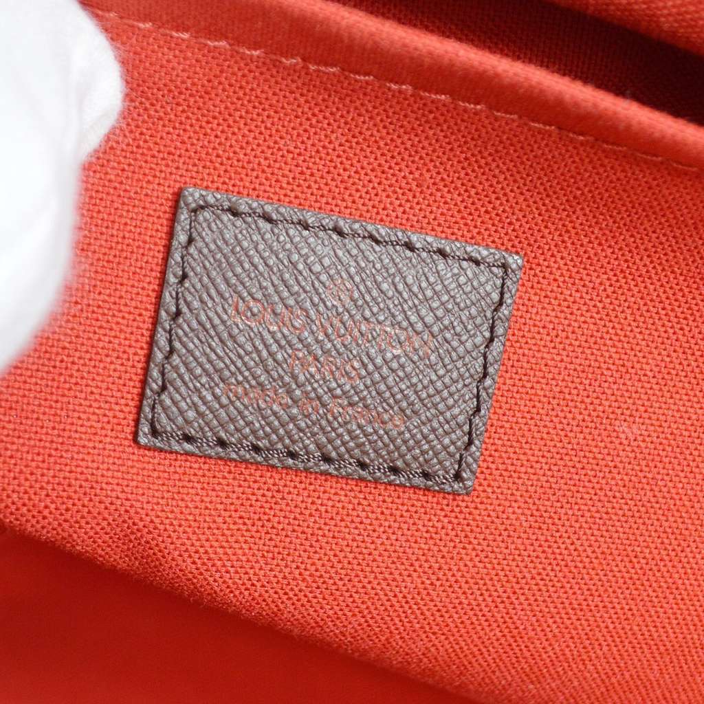 Louis Vuitton Belem Handbag Brown Canvas Good condition - Box View