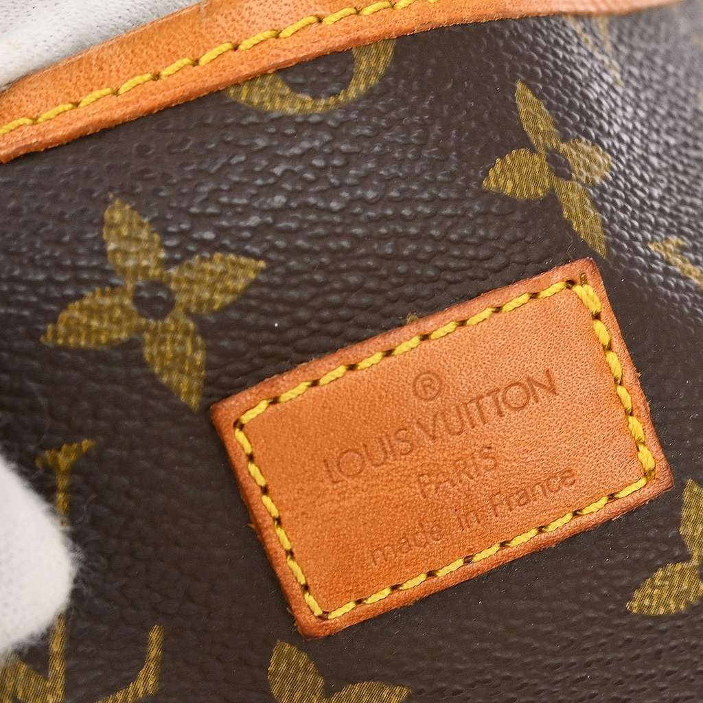 Louis Vuitton Saumur Handbag Brown Canvas Good condition - Box View