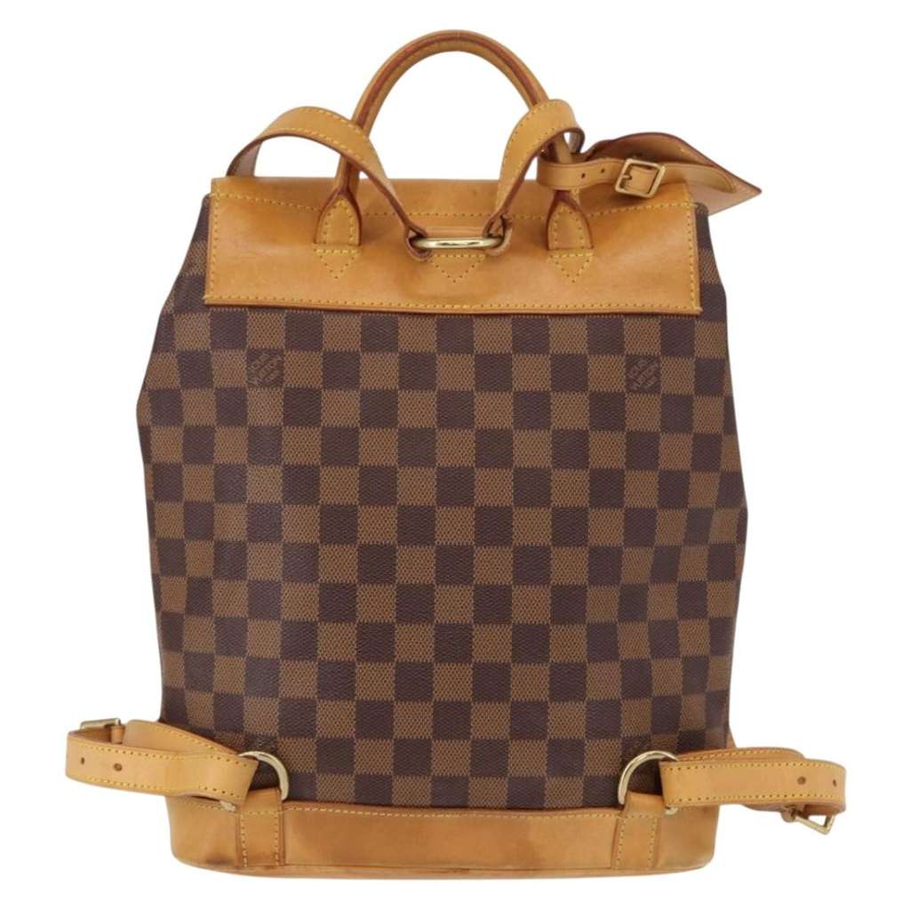 Louis Vuitton Arlequin Backpack Brown Canvas Fair condition - Back View
