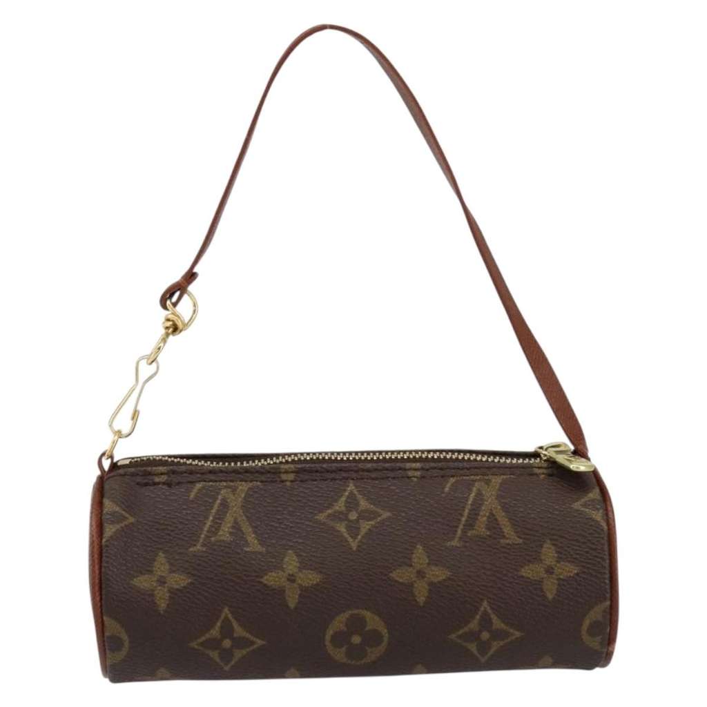 Louis Vuitton Papillon Pochette Brown Canvas Good condition - Back View