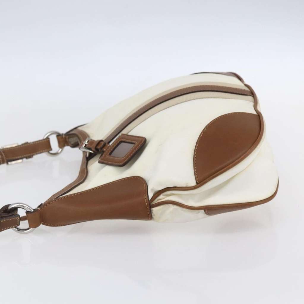 Prada Vintage Shoulder Bag Beige Good condition - Inside View