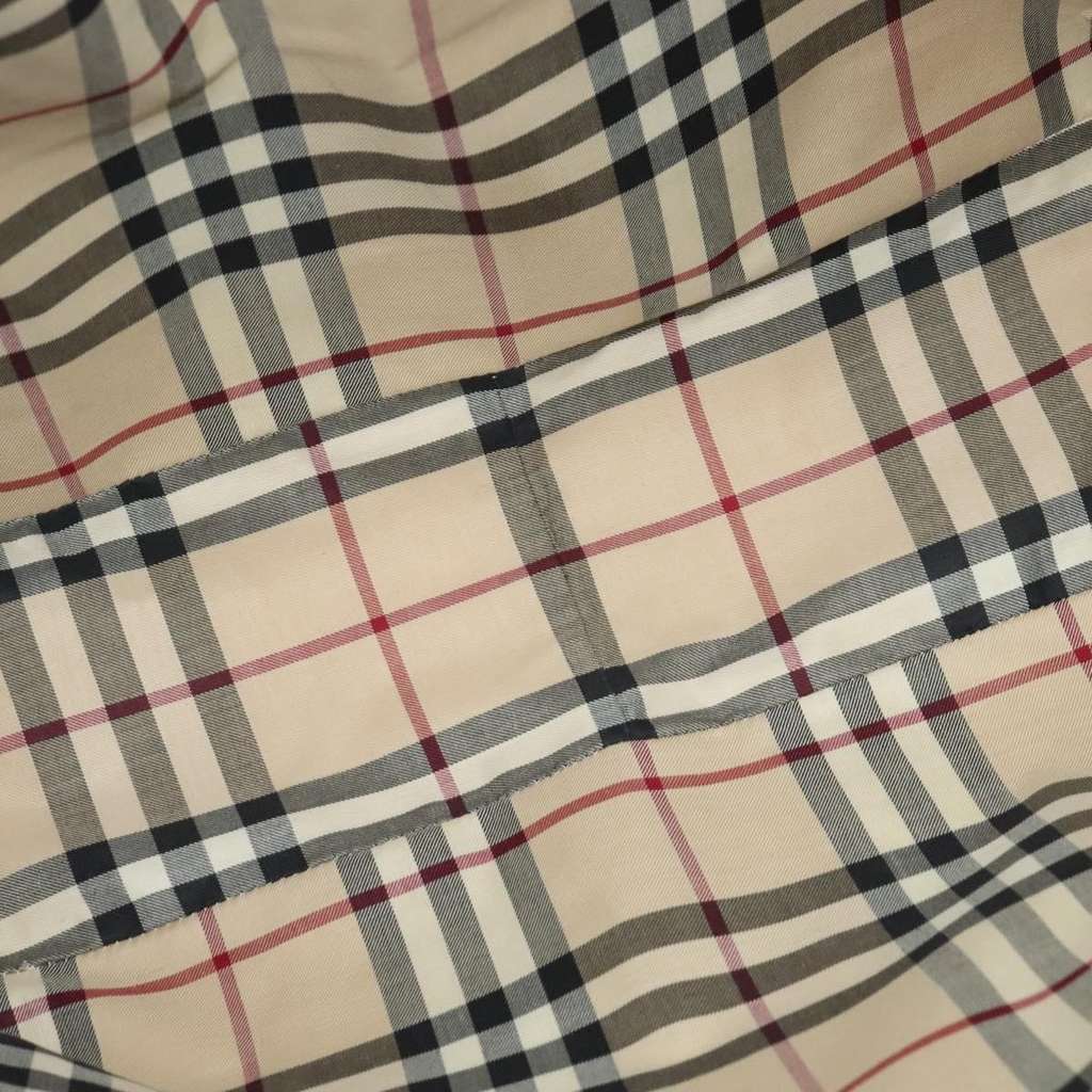 Burberry Vintage tote bag Blue Leather Good condition - Box View