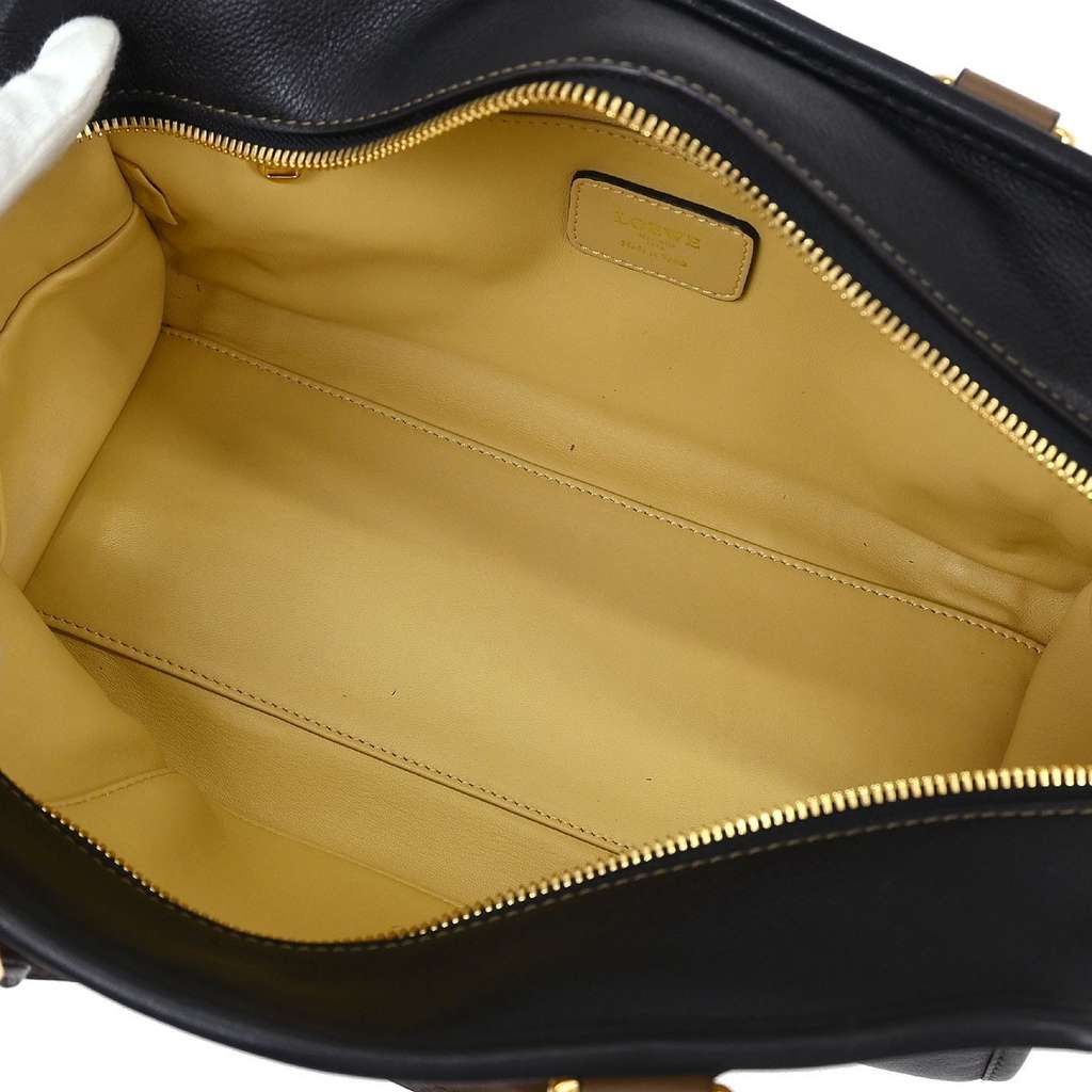 Loewe Amazona Bag Beige Leather Good condition - Inside View