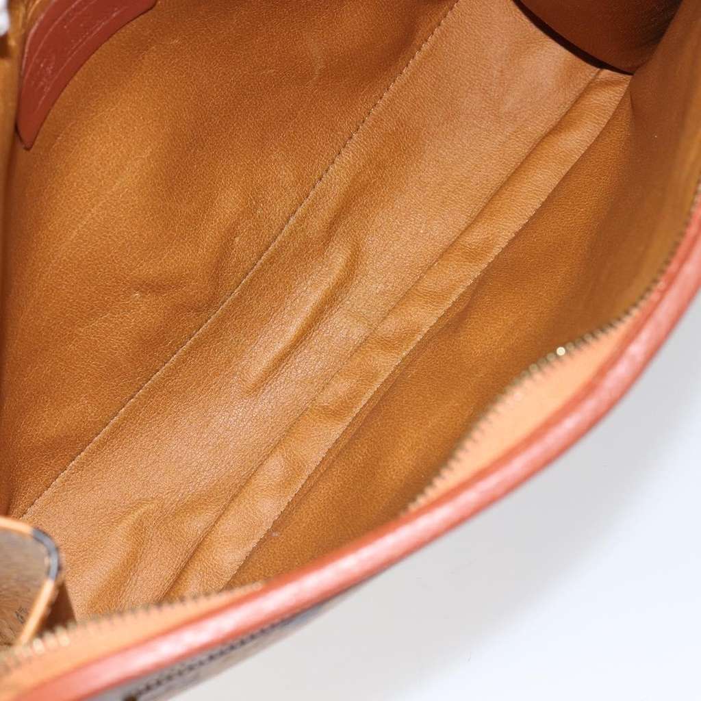 Mcm Visetos pouch Brown Canvas Good condition - Box View