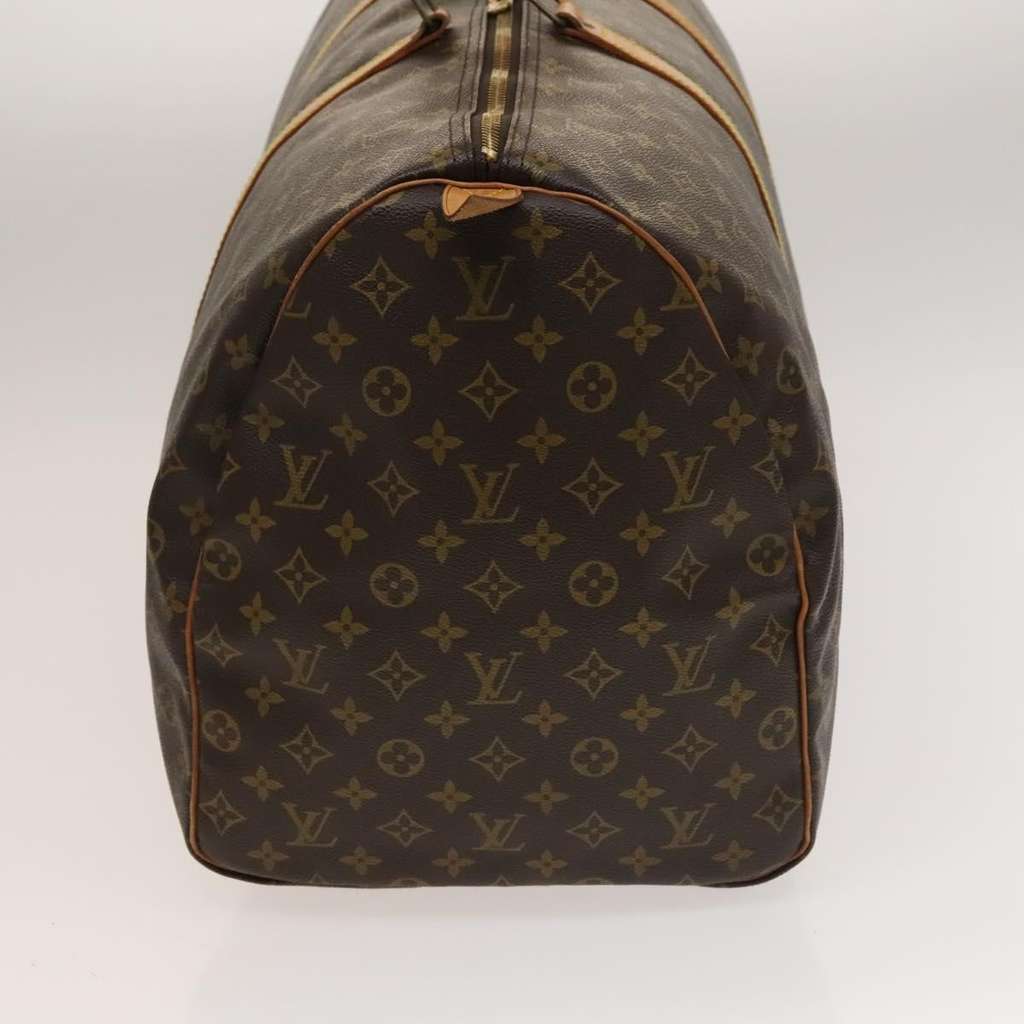Louis Vuitton Keepall Bag Brown Canvas Fair condition - Inside View