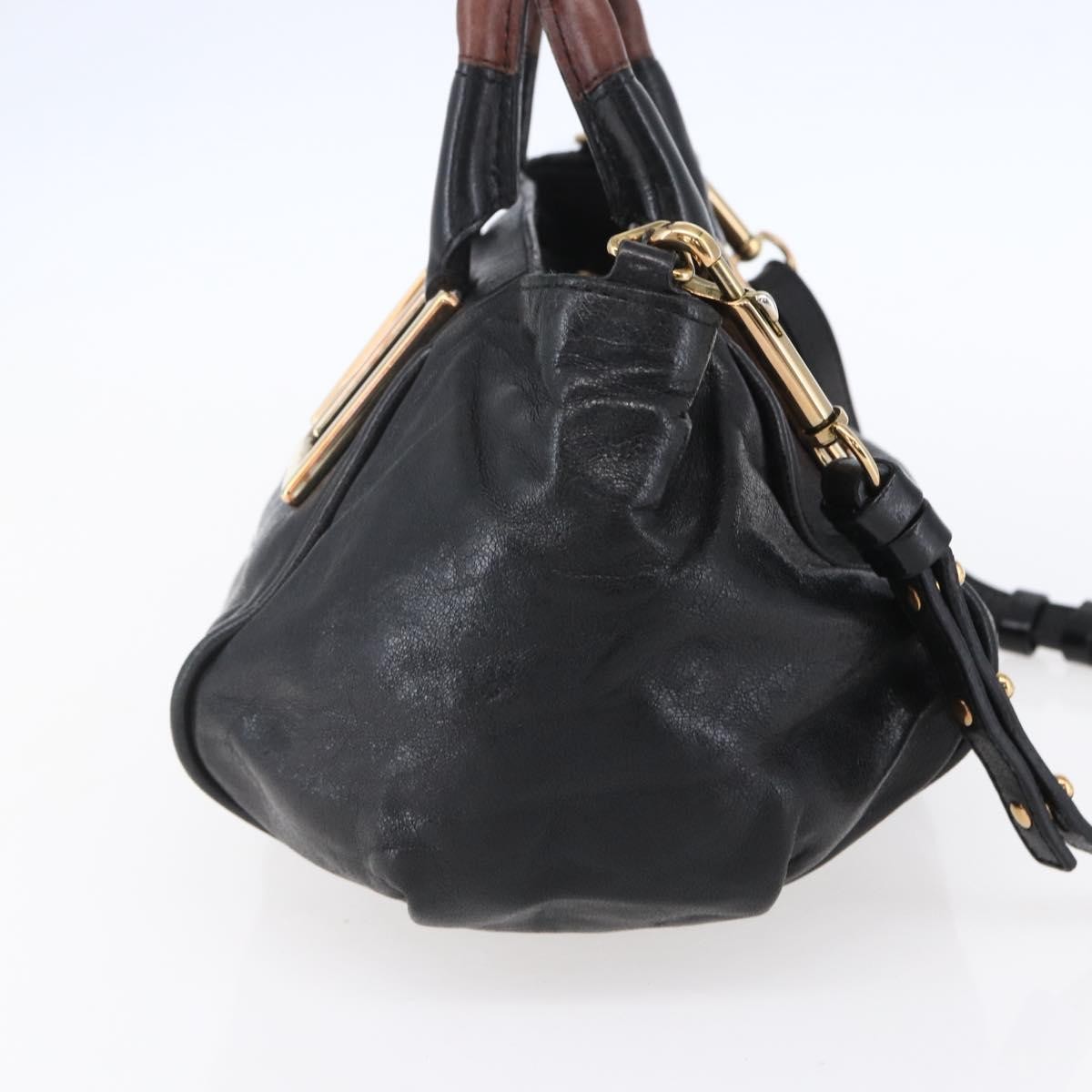 Chloe Ethel Handbag Black Leather Good condition - Inside View