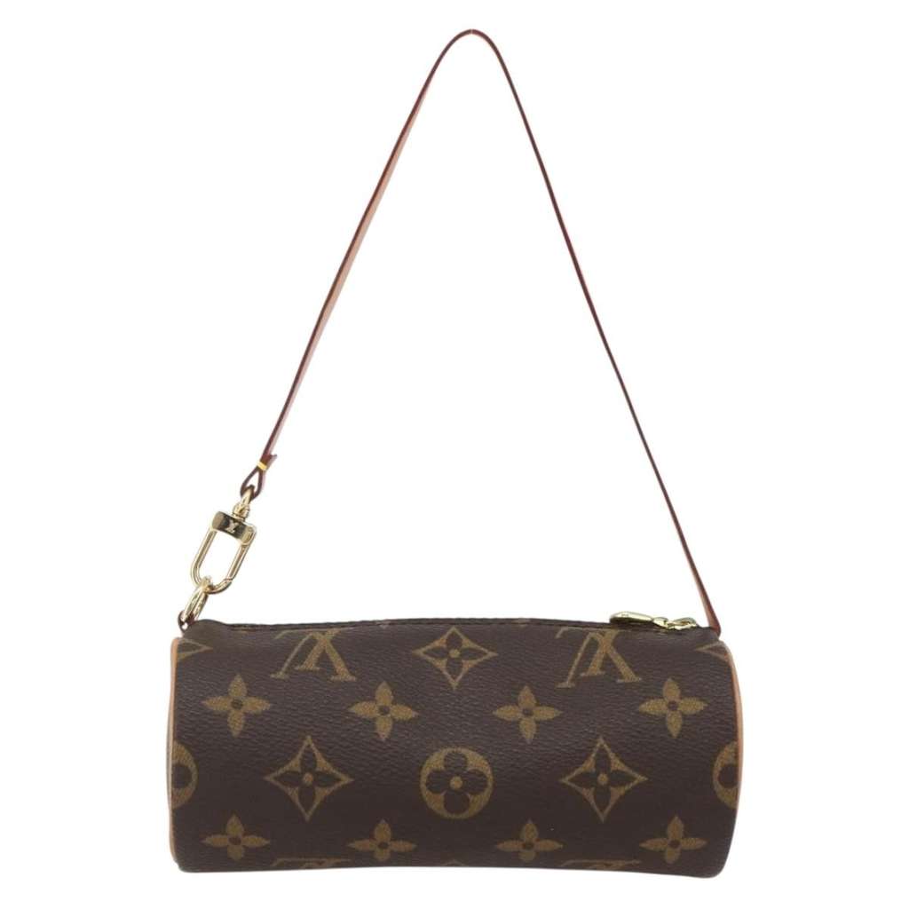 Louis Vuitton Papillon Pochette Brown Canvas Good condition - Back View