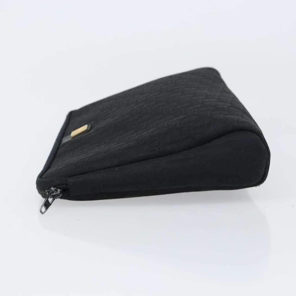 Christian Dior Trotter pouch Black Canvas Good condition - Model View