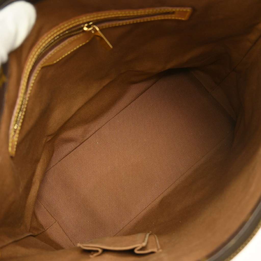 Louis Vuitton Cabas Mezzo Brown Canvas Fair condition - Inside View