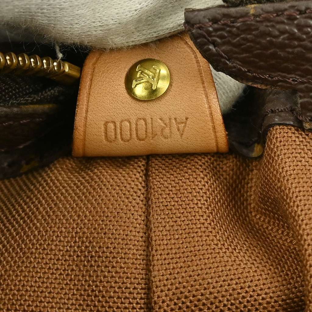 Louis Vuitton Cabas Mezzo Brown Canvas Fair condition - Box View