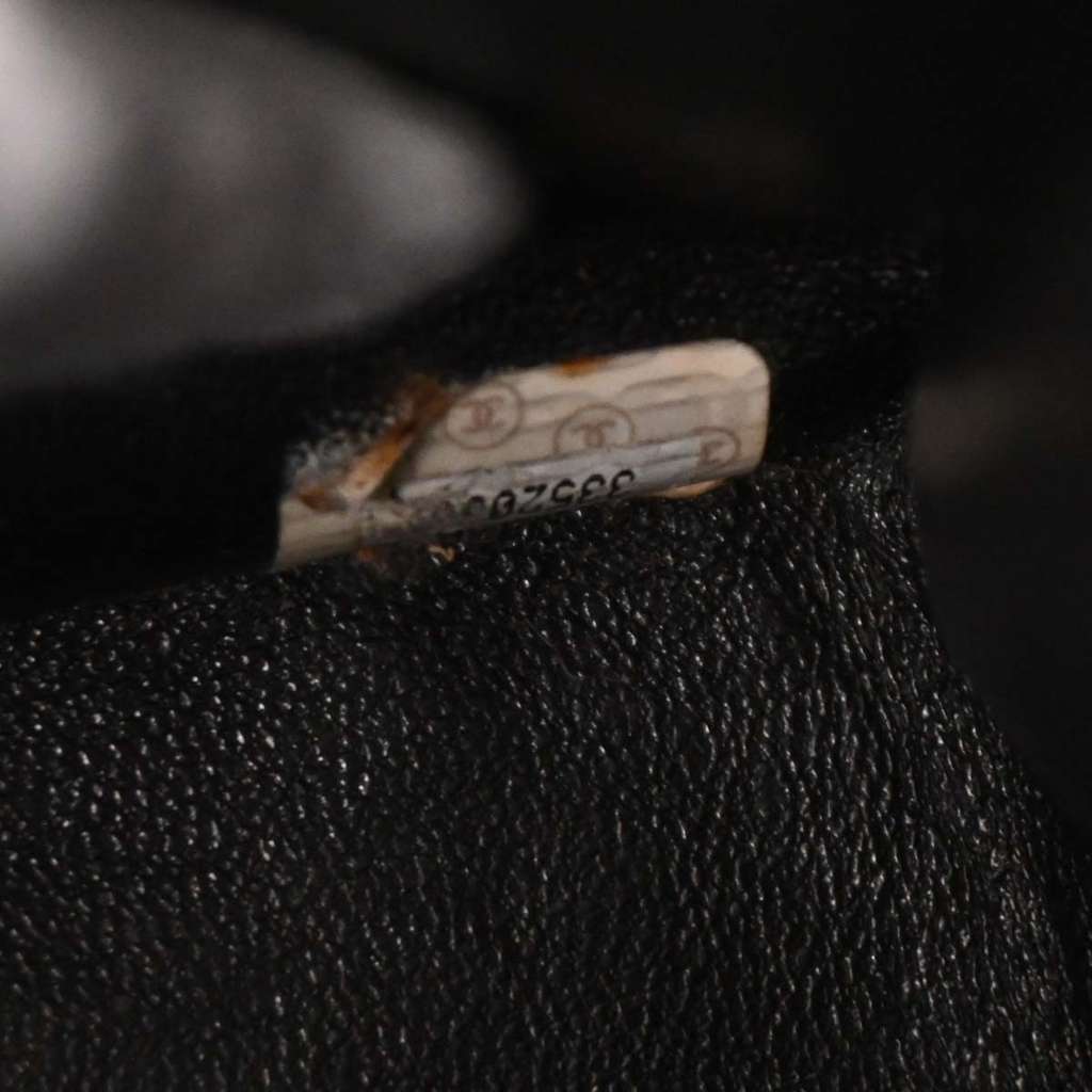 Chanel Vintage Top Handle Bag Black Good condition - Box View