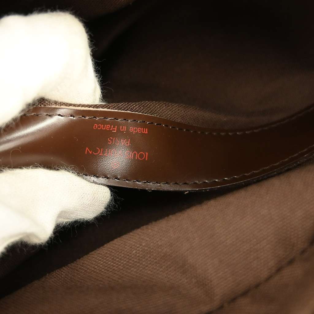 Louis Vuitton Naviglio Handbag Brown Canvas Good condition - Model View