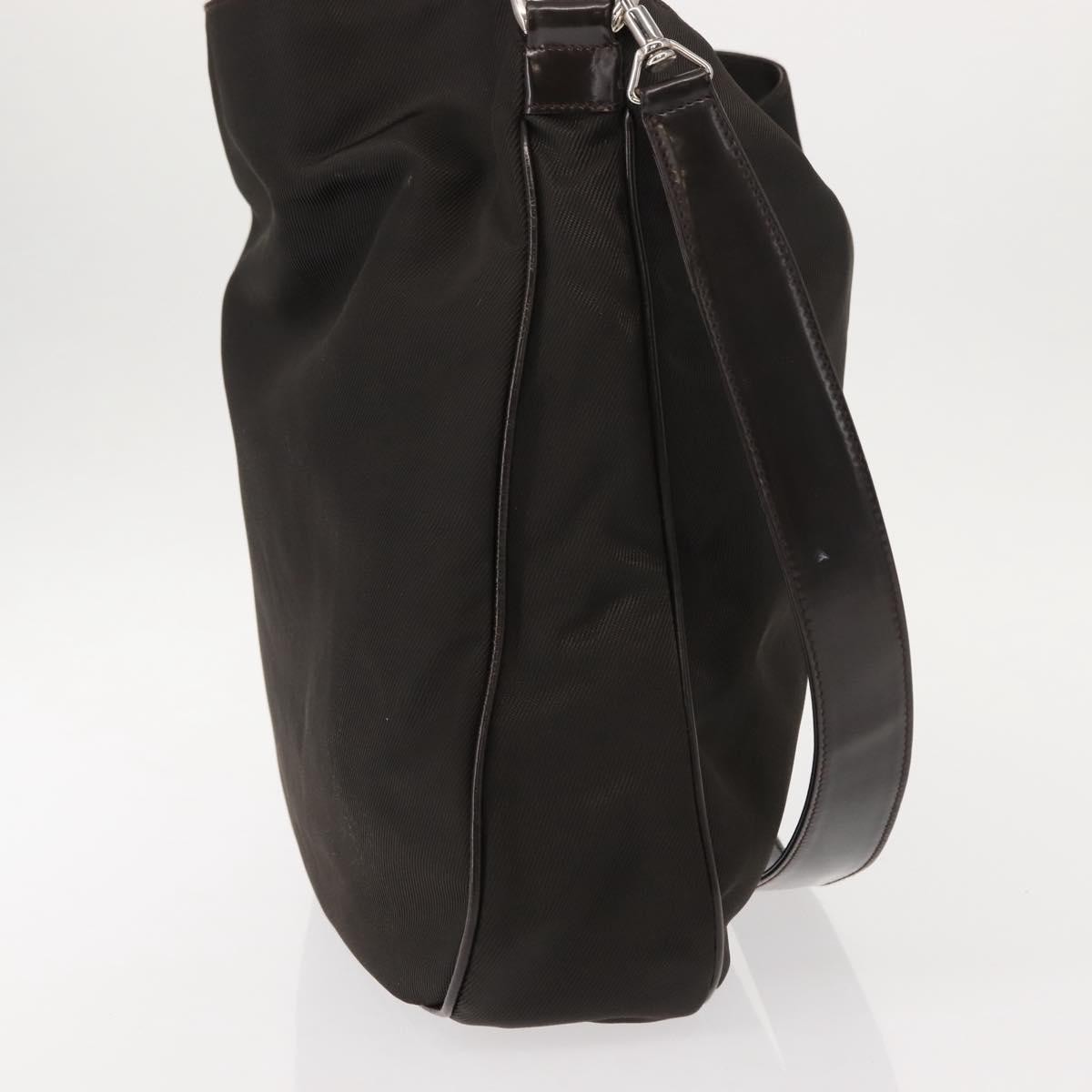 Gucci Vintage Bamboo Shoulder Bag Brown Good condition - Model View