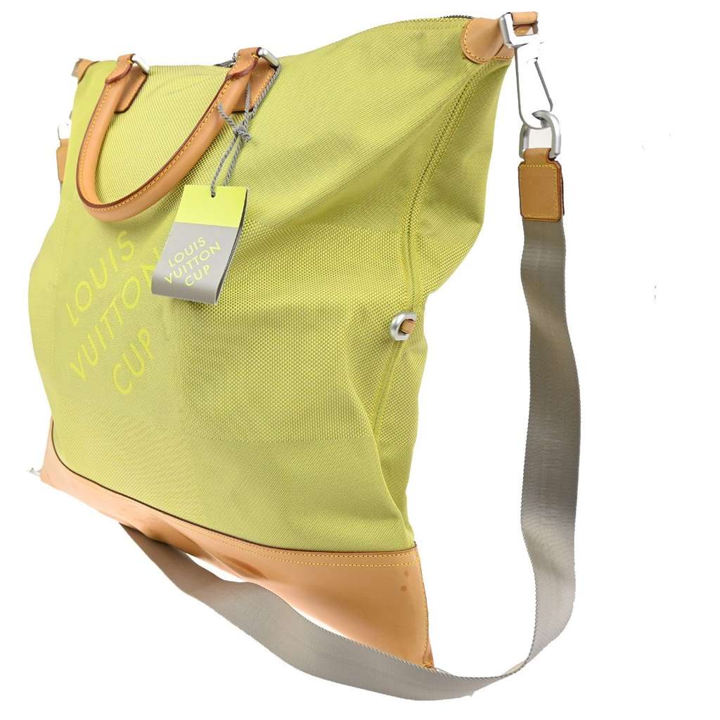 Louis Vuitton Cup Cube Bag Yellow Canvas Good condition - Model View