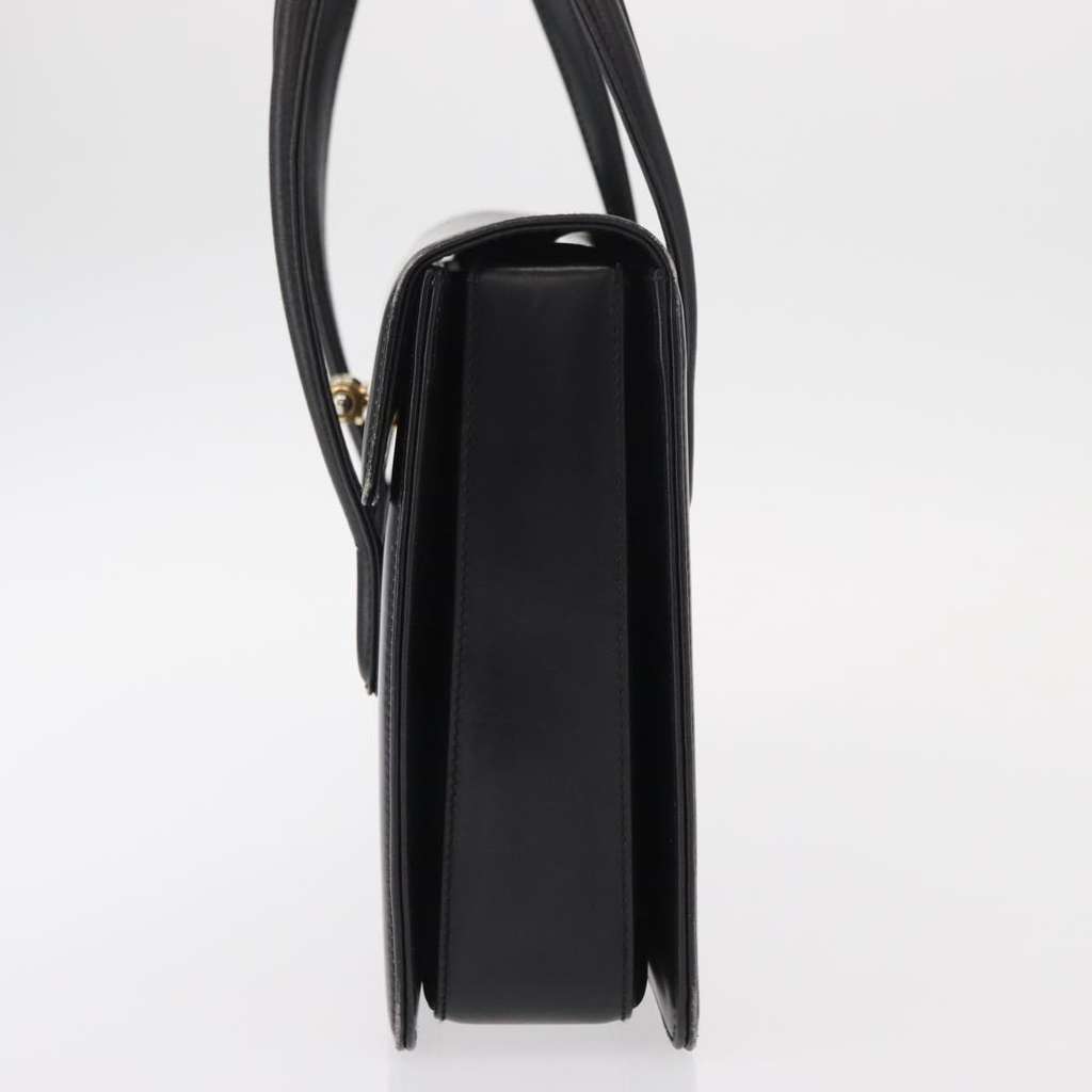 Gucci Vintage Handbag Black Leather Good condition - Inside View