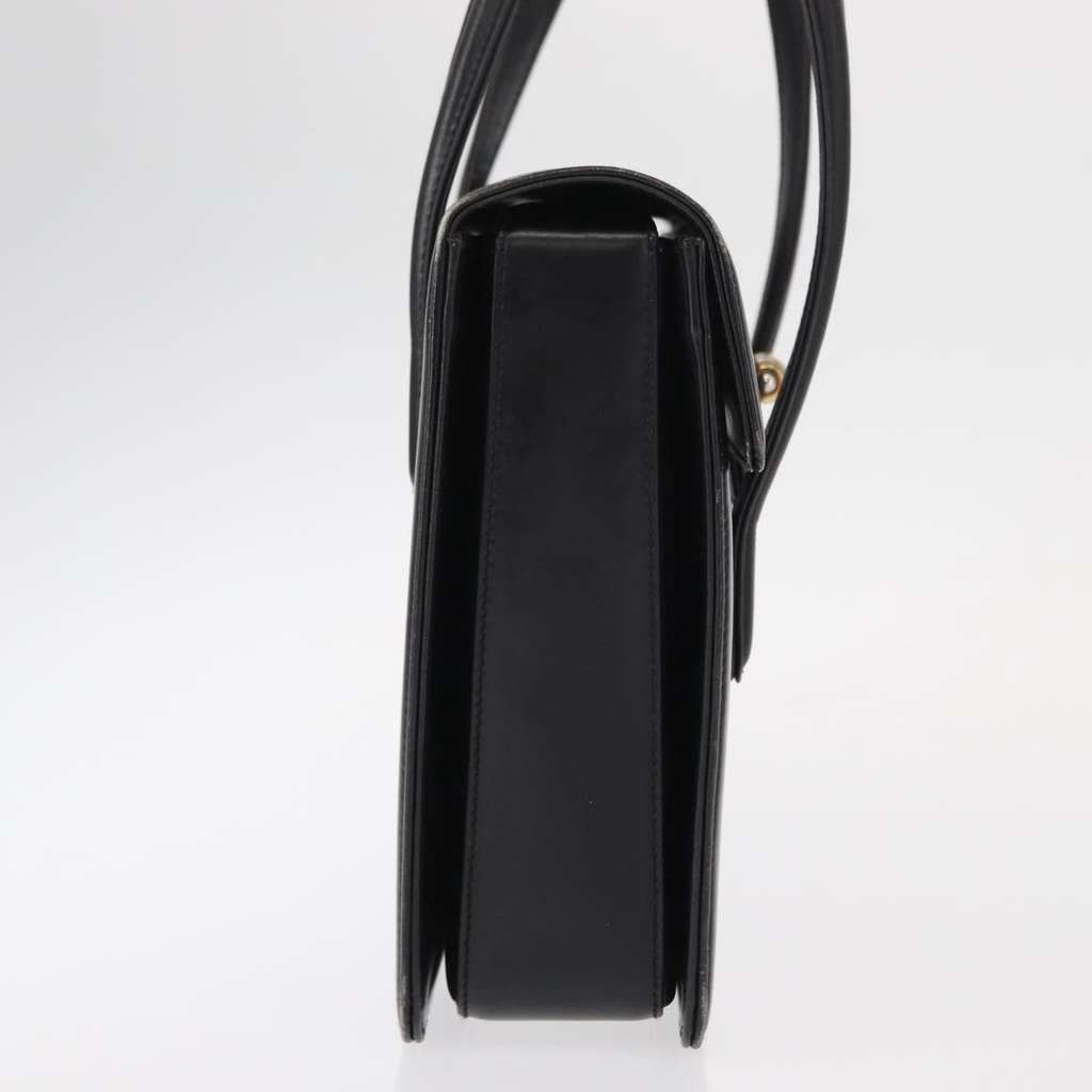 Gucci Vintage Handbag Black Leather Good condition - Model View