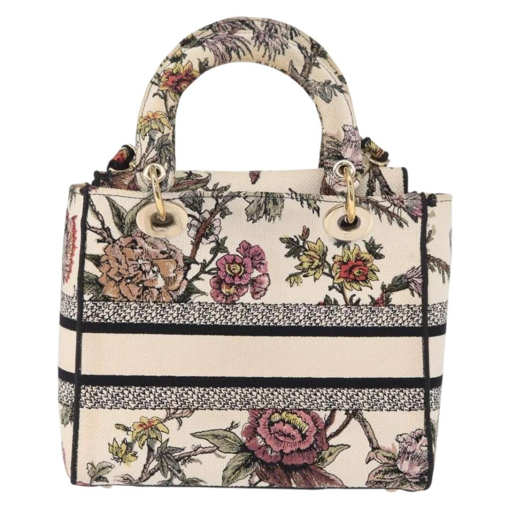 Christian Dior Lady D-Lite Bag Other Canvas Good condition - Back View