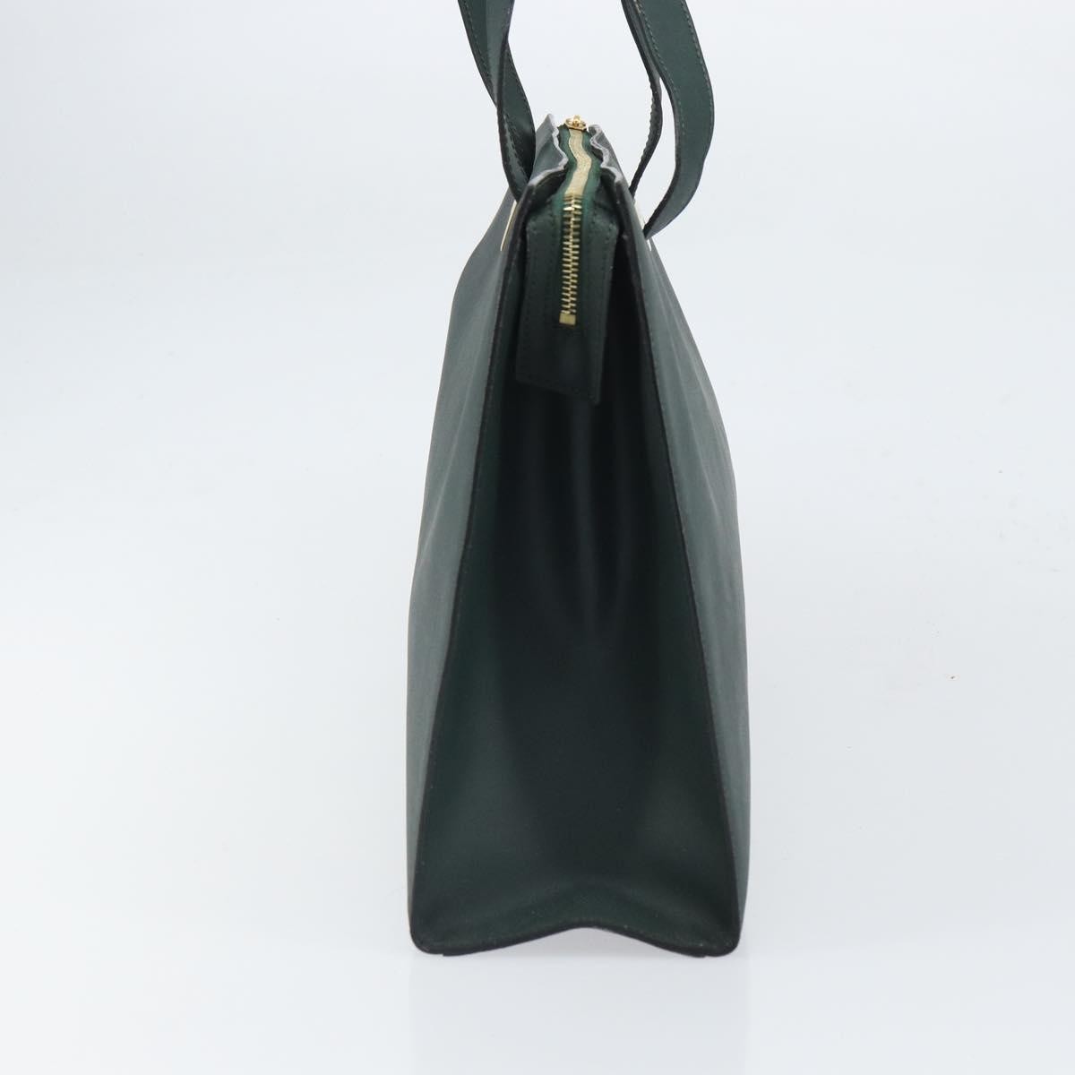 Celine Tote bag Green Leather Good condition - Inside View