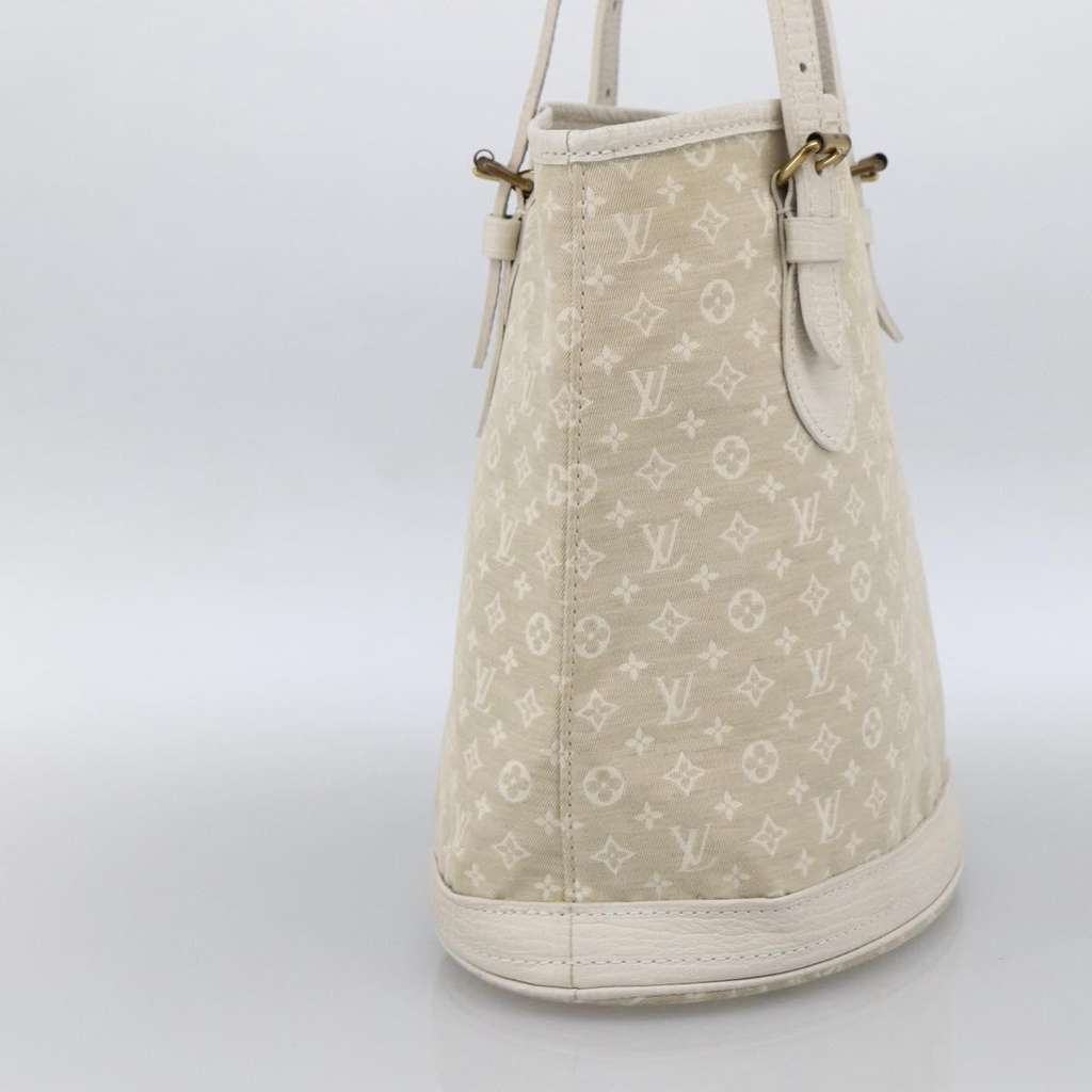 Louis Vuitton Petit Bucket Bag Brown Canvas Fair condition - Model View