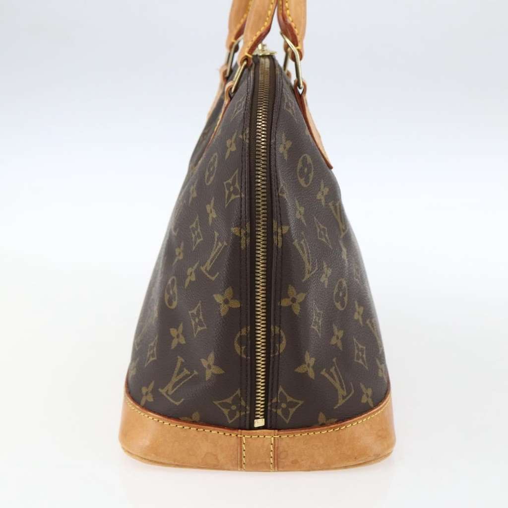 Louis Vuitton Alma Handbag Brown Canvas Fair condition - Inside View