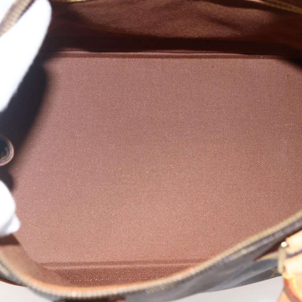 Louis Vuitton Alma Handbag Brown Canvas Fair condition - Box View