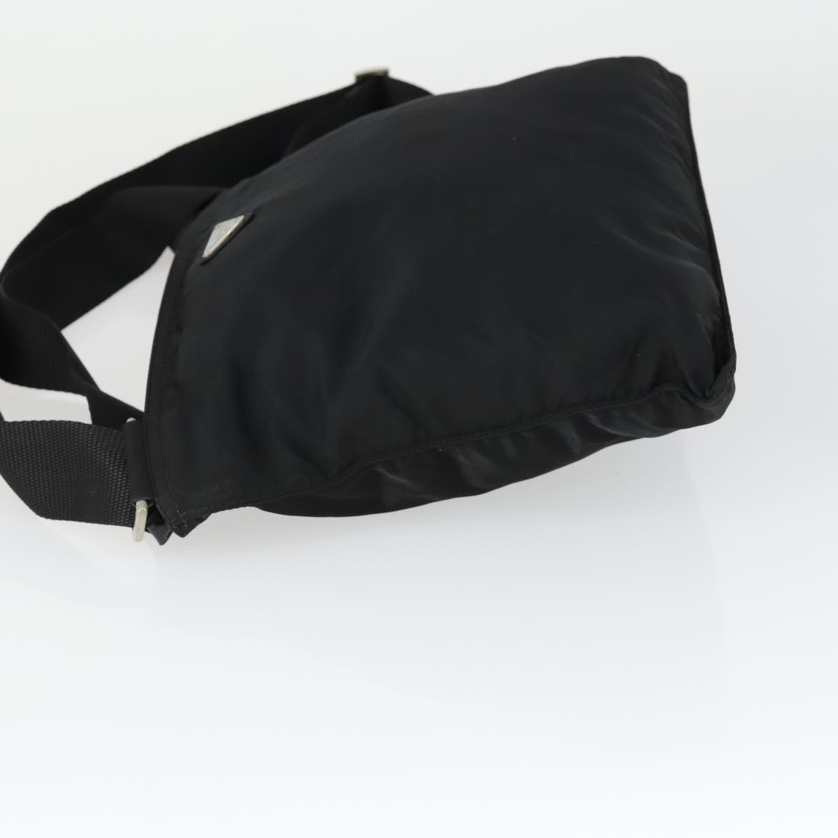 Prada Zip Top Messenger Bag Black Good condition - Model View