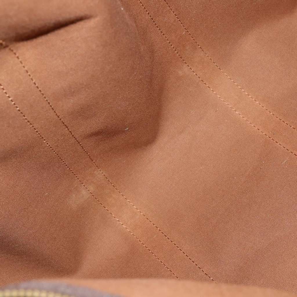 Louis Vuitton Keepall Bandouliere Bag Brown Canvas Fair condition - Box View