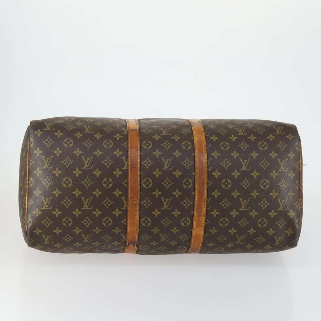 Louis Vuitton Keepall Bag Brown Canvas Good condition - Box View