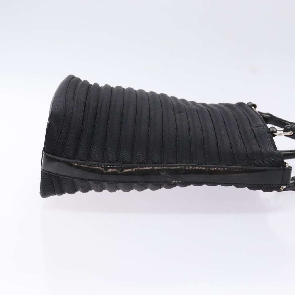 Gucci Vintage Bamboo Handle Bag Black Good condition - Inside View