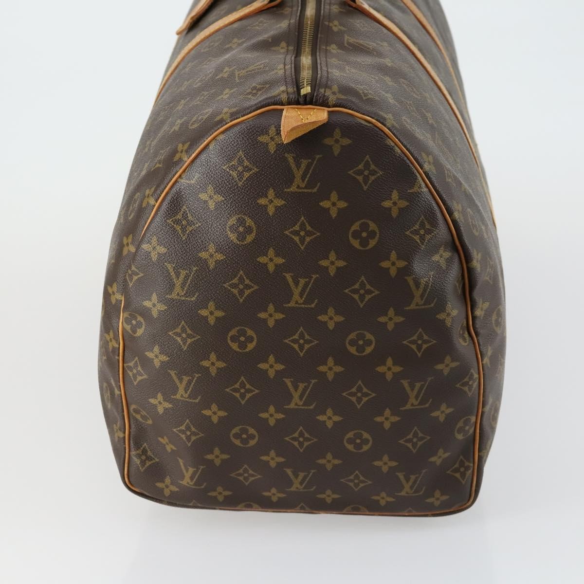 Louis Vuitton Keepall Bag Brown Canvas Fair condition - Inside View