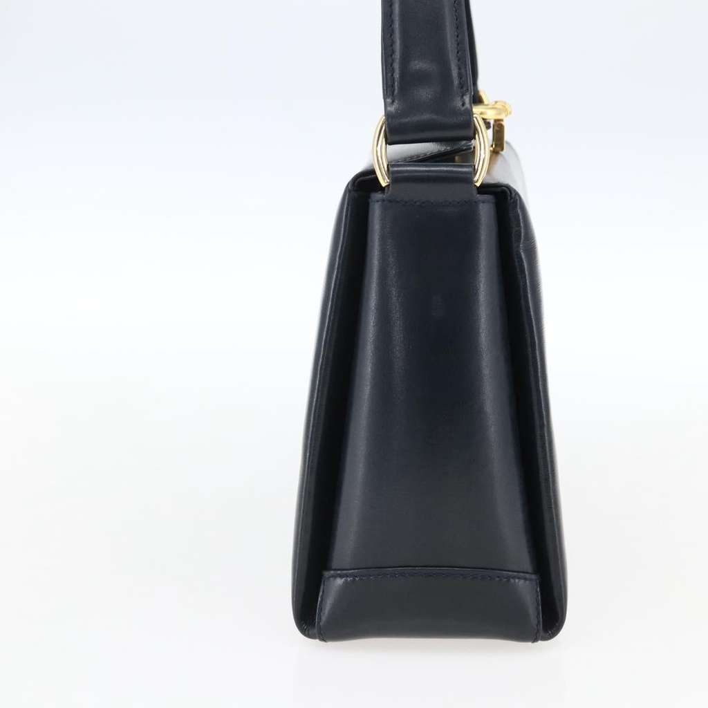 Gucci Vintage Handbag Black Leather Good condition - Inside View