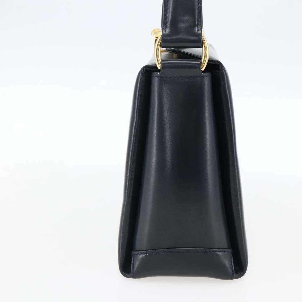 Gucci Vintage Handbag Black Leather Good condition - Model View